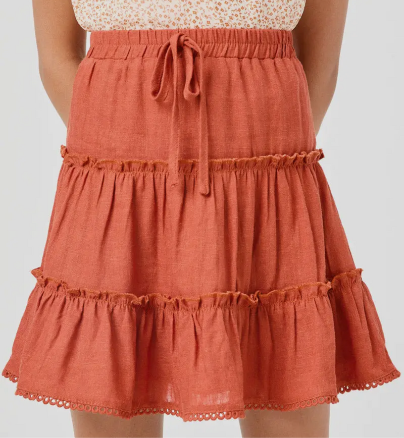 Tiered Ruffle Skirt